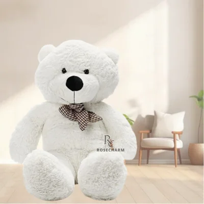 White Medium Teddy Bear