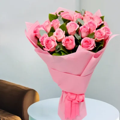 Bunch Of Pink Roses
