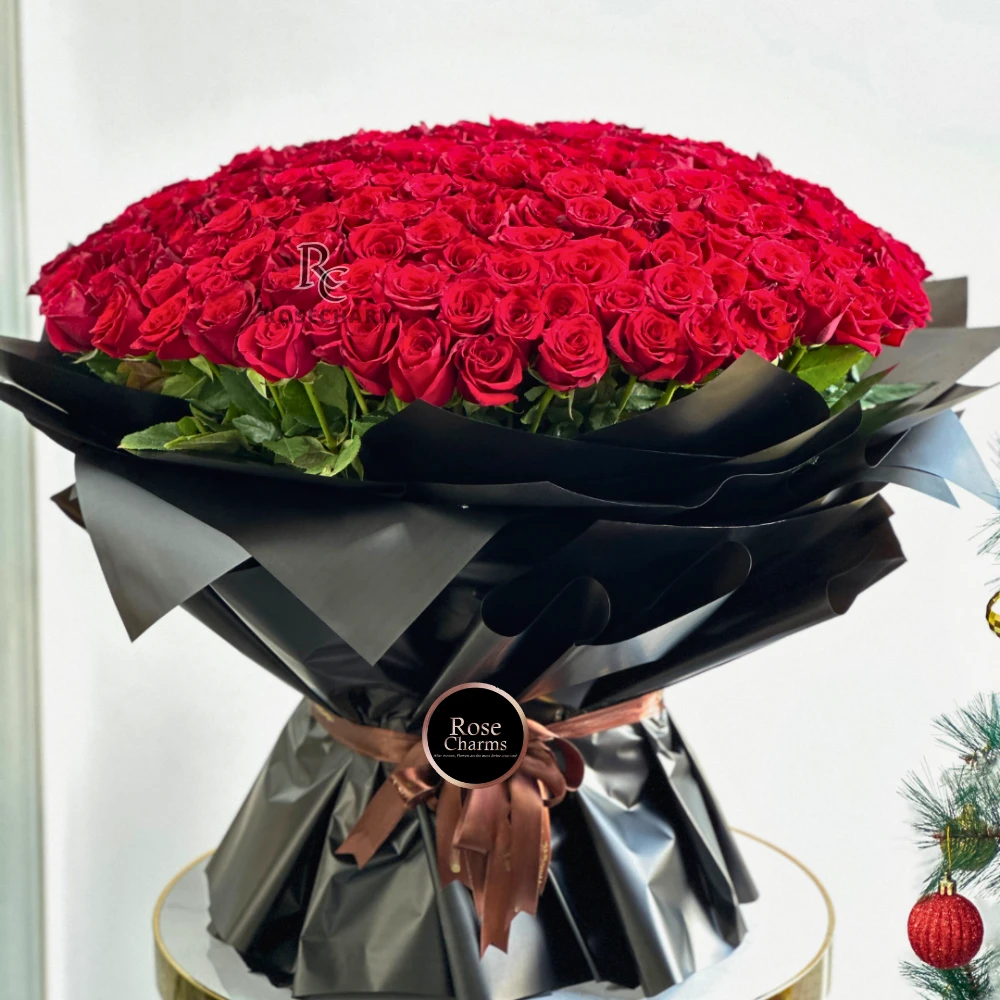 501 Red Roses Bouquet