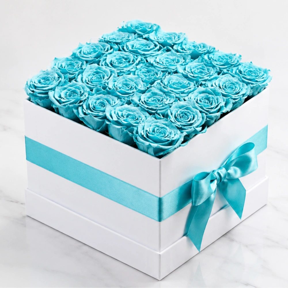 Azure-Bliss-25-Light-Blue-Rose-Bouquet-2