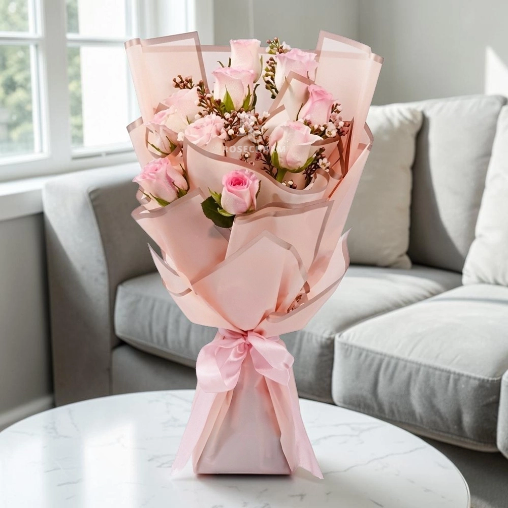 Mother's day 11 Pink Roses