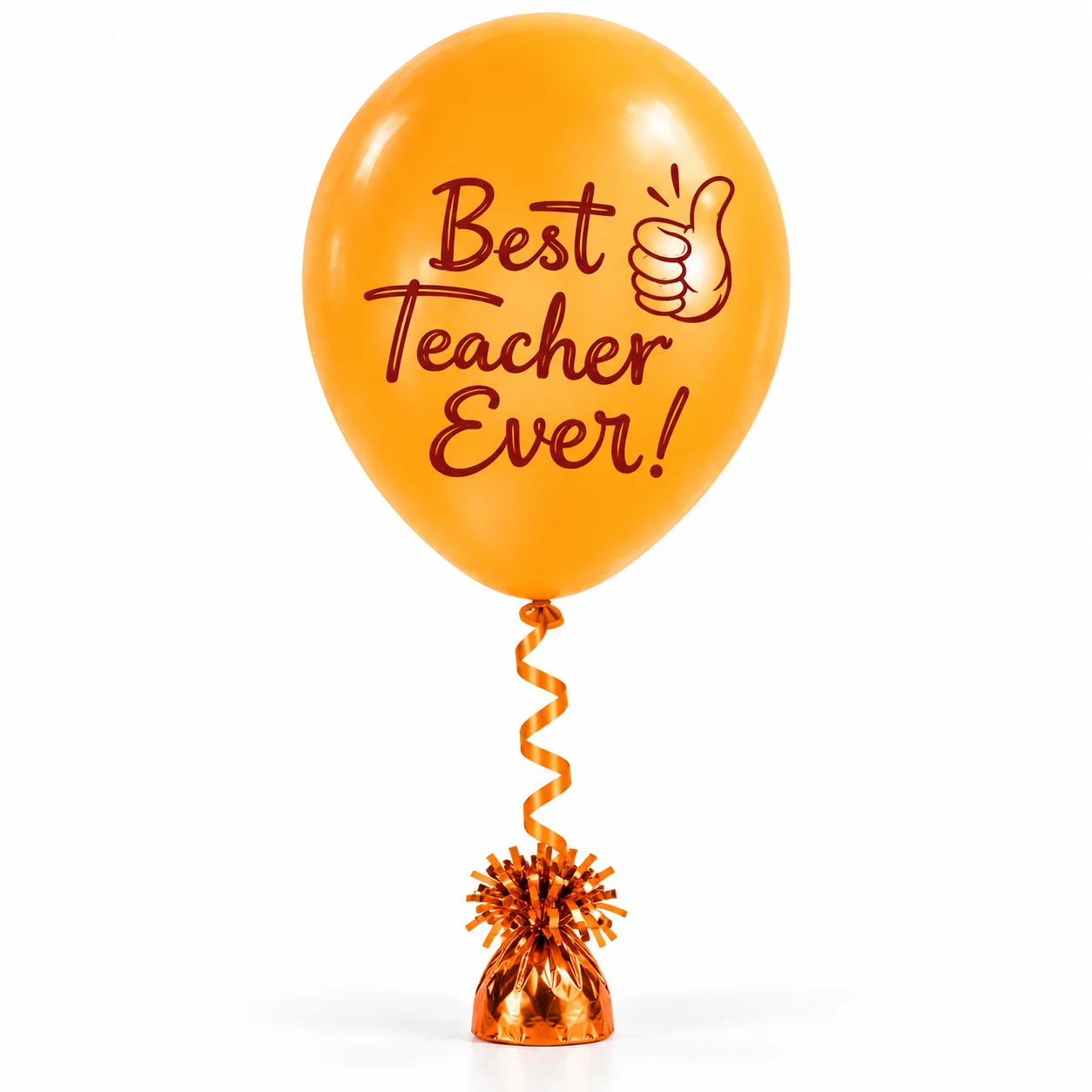 Best Teacher Ever balloon for Teachers Day appreciation and thoughtful teacher gift