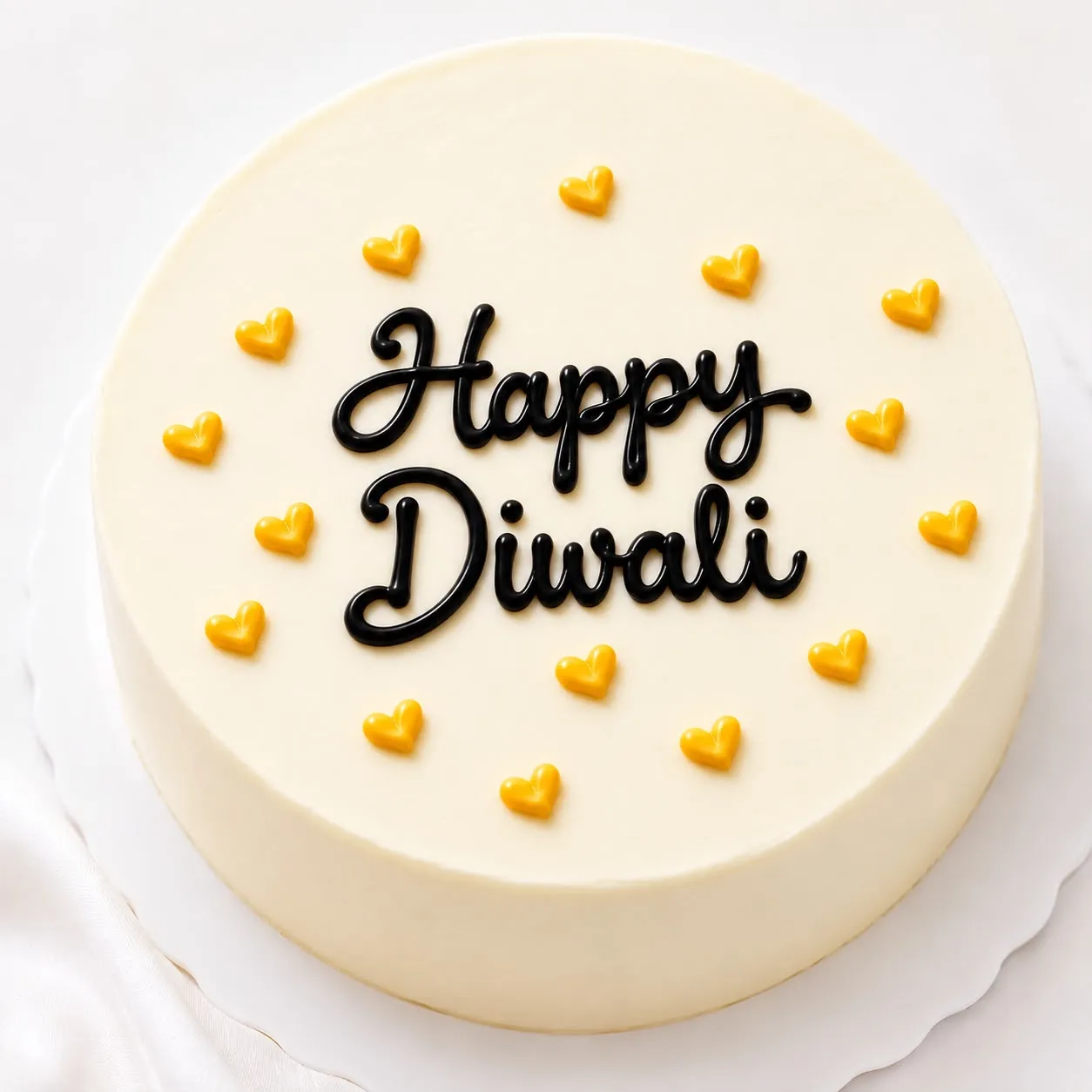 Happy Diwali Bento Cake 200g with beautiful festive decorations, perfect for sharing sweet moments with loved ones.