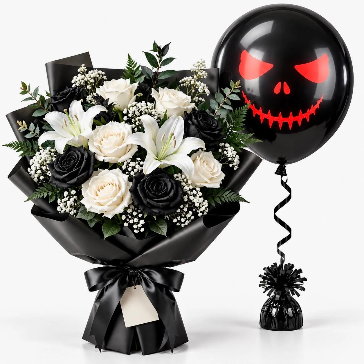 a stylish Halloween gift from RoseCharmFlowers