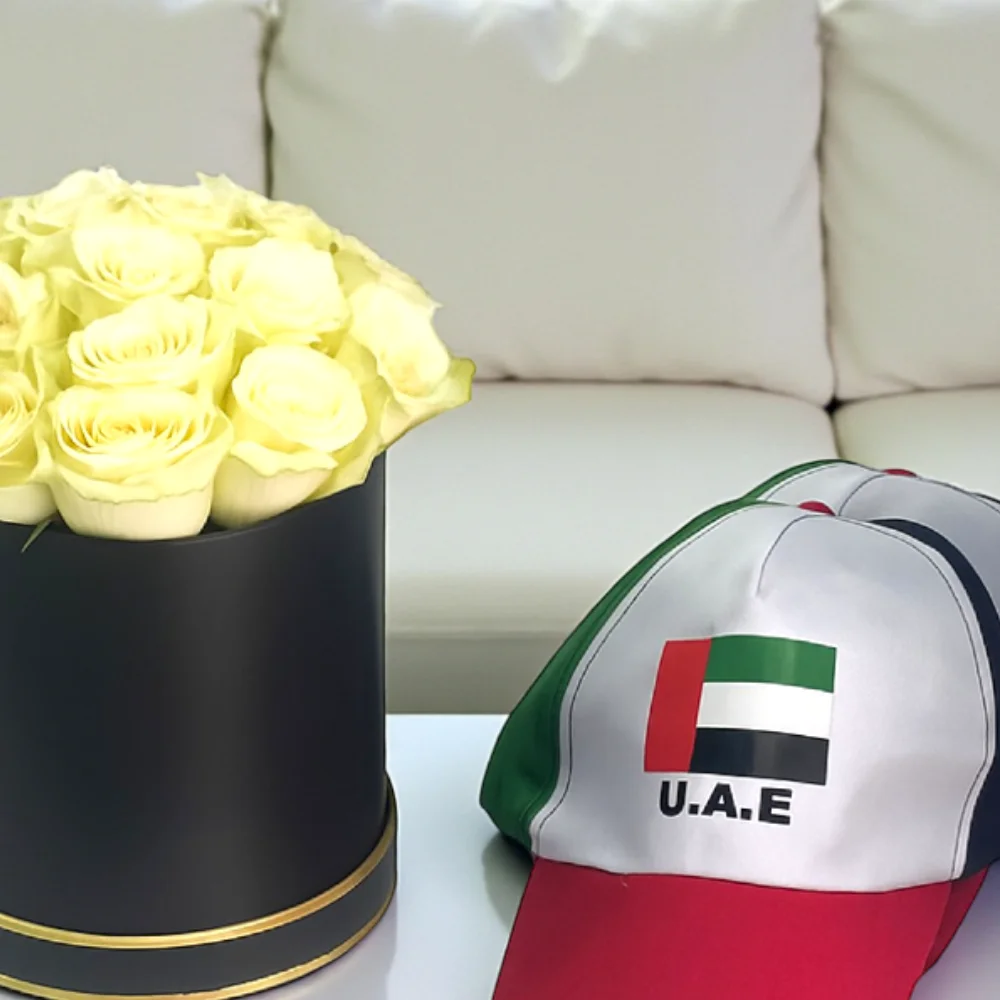 UAE-National-Day-White-Roses-In-Box_2