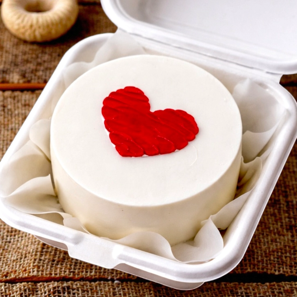 Romantic Heart Bento Cake 200gm