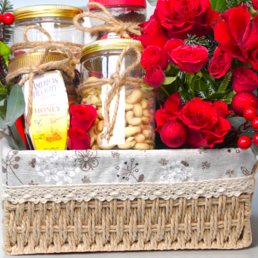 Christmas Coffee and Nuts Hamper
