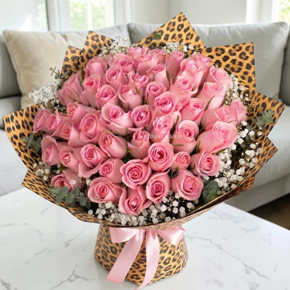 Mother’s Day 51 Pink Roses