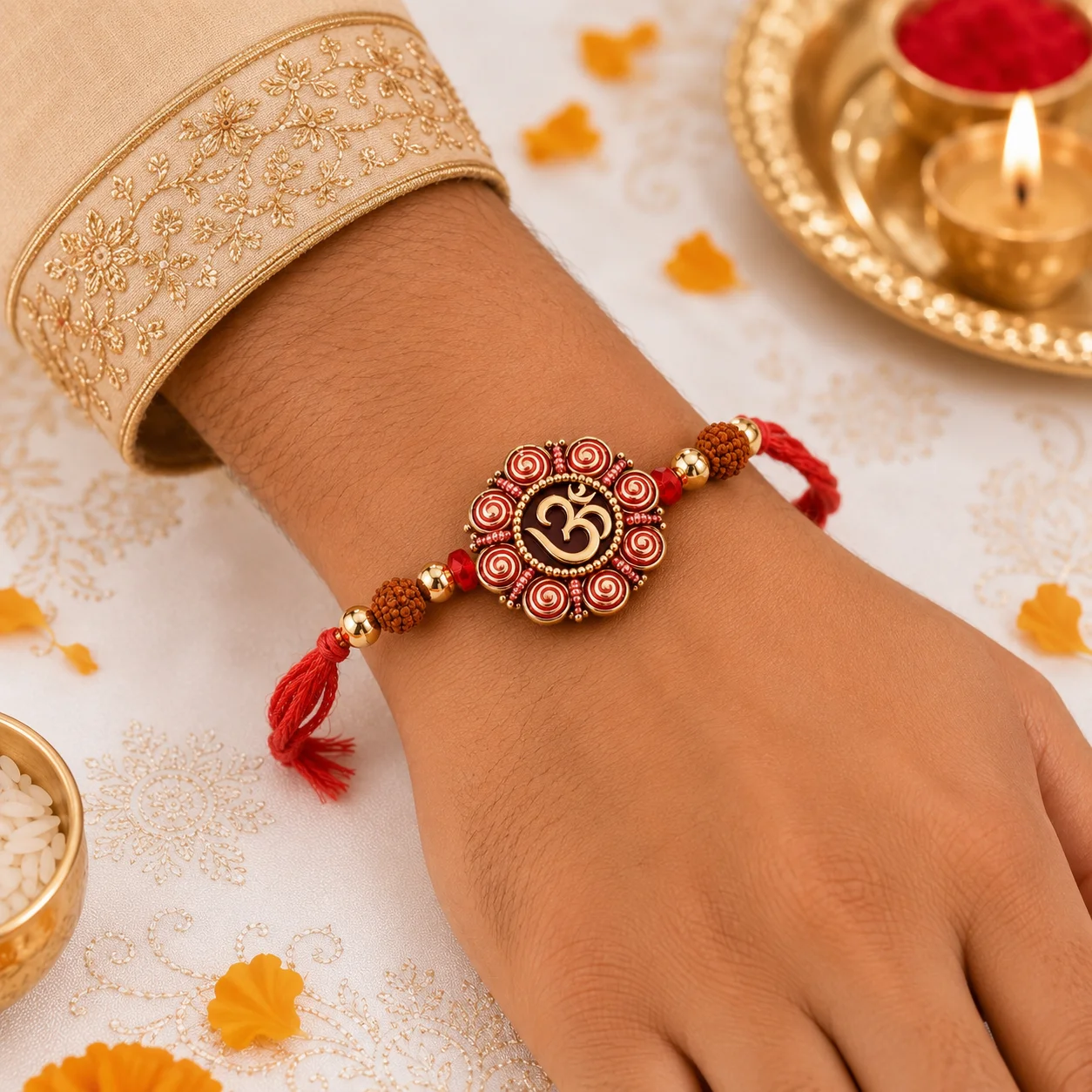 Rudraksha beads