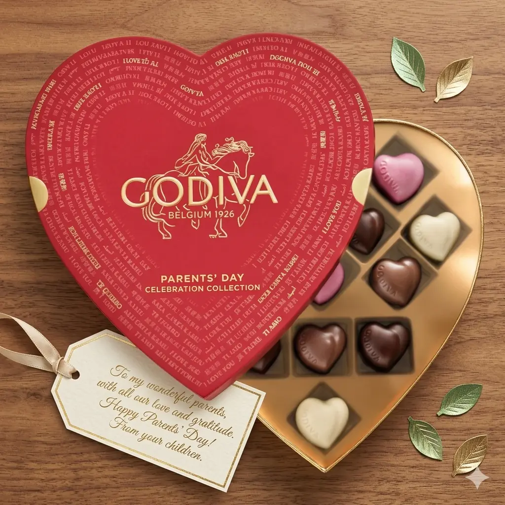 Parents Day Godiva Assorted Chocolates Gift Box UAE